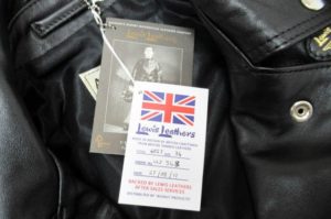 ルイスレザー LEWIS Leathers Lightning ライトニング 402T タイトフィット ダブルライダース ジャケット 34黒ブラック