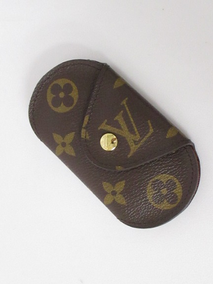 ルイヴィトン LOUIS VUITTON モノグラム ミュルティクレ・ロンPM 4連キーケース M60115 回転式