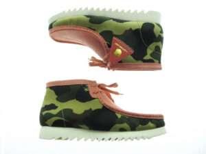 アベイシングエイプ A BATHING APE CLARKS クラークス WALLABEE BOOTS M2 ワラビーブーツ ピンク UK9 27cm