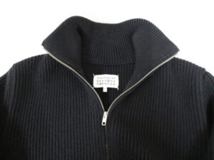 メゾンマルジェラ Maison Margiela 14 18AW ドライバーズニット S30GP0252 M ブラック ジャケット イタリア製