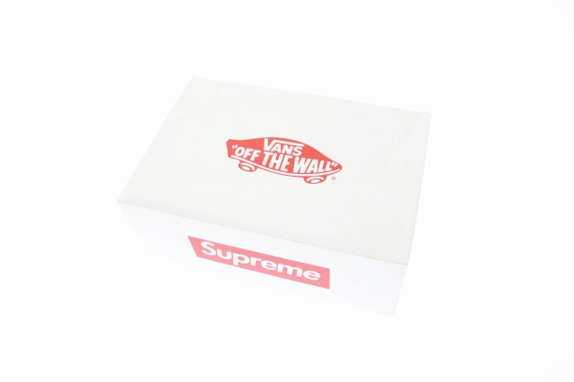 シュプリーム SUPREME ×VANS バンズ 21AW Half Cab Black ハーフ キャブ スニーカー スケート VN0A5KRWBLK 27 黒 ブラック