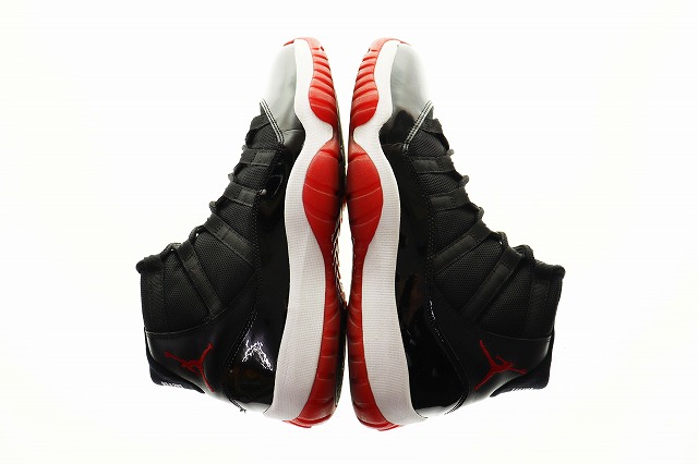 ナイキ NIKE AIR JORDAN 11 RETRO BRED エア ジョーダン レトロ ブレッド 378037-010 28 ブラック レッド