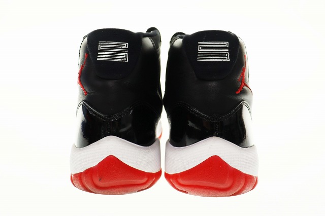 ナイキ NIKE AIR JORDAN 11 RETRO BRED エア ジョーダン レトロ ブレッド 378037-010 28 ブラック レッド