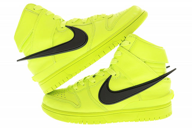ナイキ NIKE DUNK HI AMBUSH ATOMIC GREEN 2021 24.5cm CU7544-300 アンブッシュ コラボ ダンク ハイ アトミック グリーン