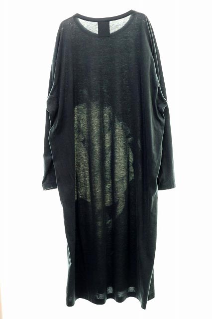 ヨウジヤマモト YOHJI YAMAMOTO 20SS UCHIDA Print Long sleeve Round neck T-shirt HN-T23-274 ゆりかご 3