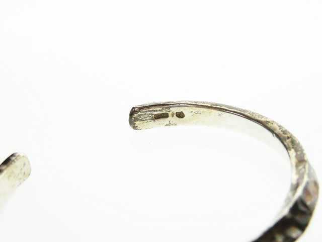 市松 イチマツ シルバー スパイラル バングル ブレスレット