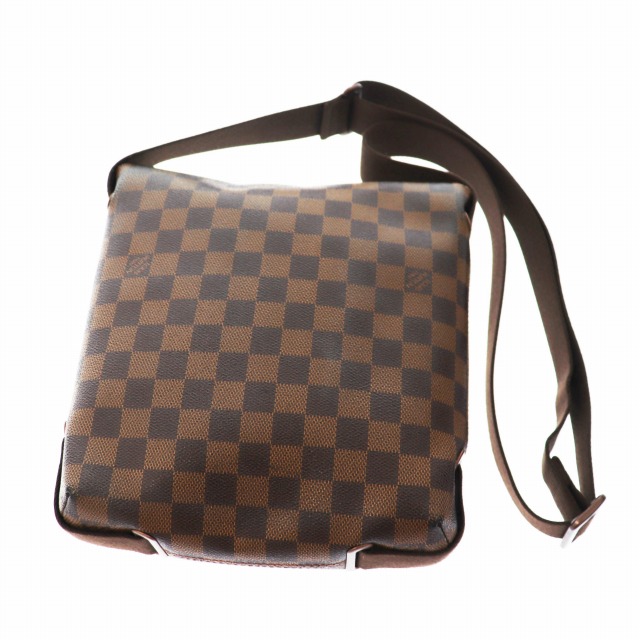 ルイヴィトン LOUIS VUITTON ダミエ ブルックリンPM ショルダー バッグ N51210 茶 ブラウン