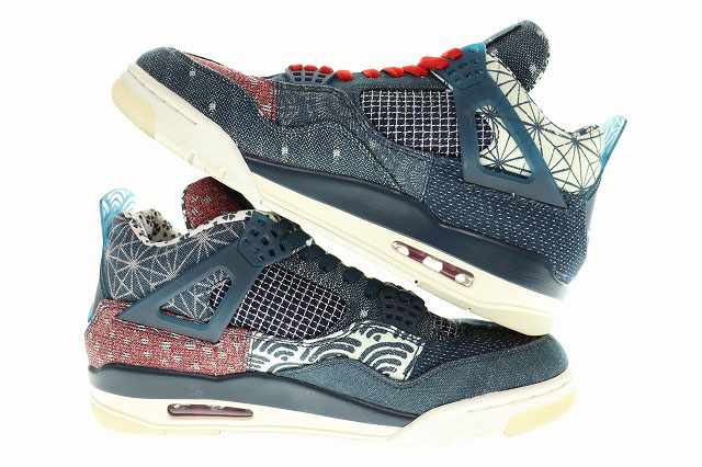 ナイキ NIKE AIR JORDAN 4 RETRO SE SASHIKO 2020 28cm CW0898-400 エアジョーダン レトロ 刺し子 サシコ