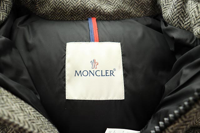 モンクレール MONCLER 国内正規 美品 chimay giubbotto jacket ヘリンボーン ダウンジャケット1