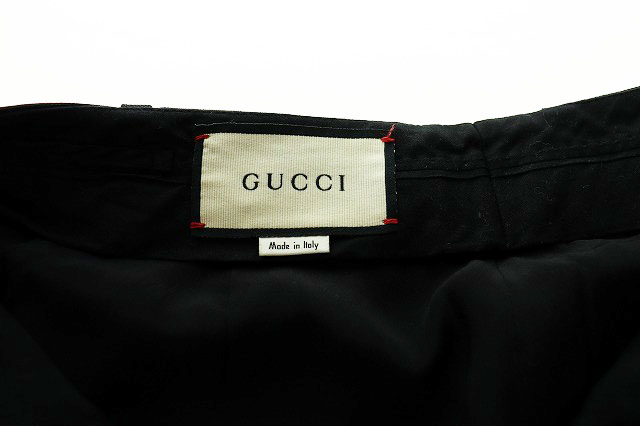 グッチ GUCCI 20SS eterotopia  フレアパンツ ブラック36