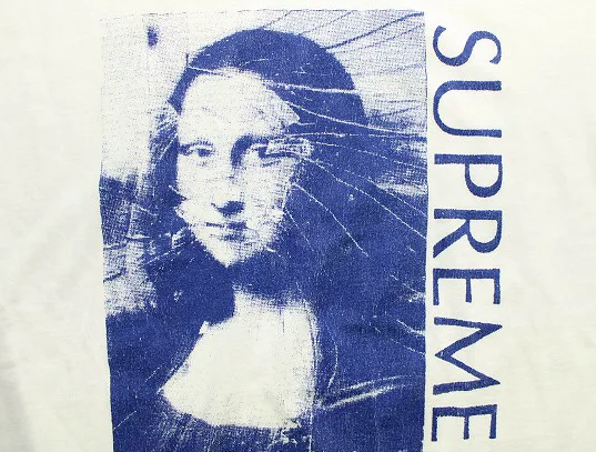 SUPREME シュプリーム 18SS Mona Lisa Tee モナリザ プリント Tシャツ