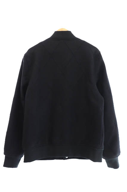 シュプリーム SUPREME 15AW Harlequin Wool Varsity Jacket ハーレキン ウール バーシティ ジャケット スタジャン M 黒 ブラック