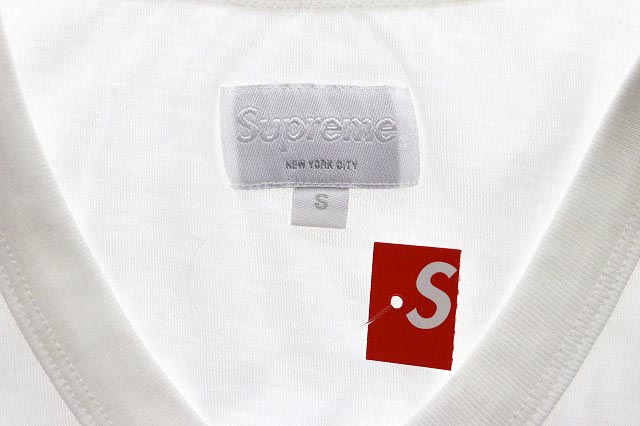 シュプリーム SUPREME 15SS Broadway Football Top White 半袖 フットボーツ Tシャツ ホワイト レミゼラブル S