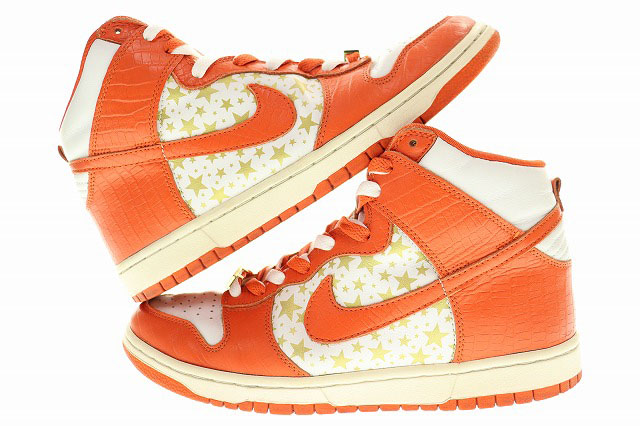 ナイキ NIKE DUNK HIGH PRO SB SUPREME ORANGE 2003 28cm 307385-181 シュプリーム コラボ ダンク ハイ プロ エスビー オレンジ