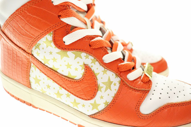 ナイキ NIKE DUNK HIGH PRO SB SUPREME ORANGE 2003 28cm 307385-181 シュプリーム コラボ ダンク ハイ プロ エスビー オレンジ