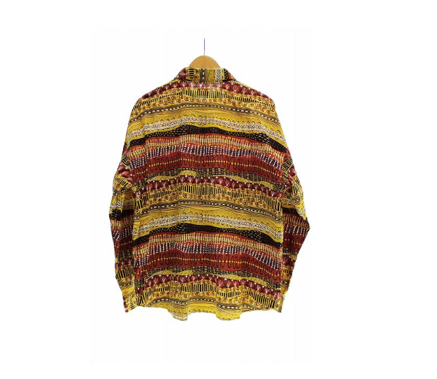 テンダーロイン TENDERLOIN 18AW ネイティブ ボタンダウン シャツ S