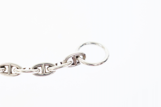 エルメス HERMES 90s Chaine d’Ancre PM 17LINK シェーヌダンクル シルバー ブレスレット 17コマ Ag925