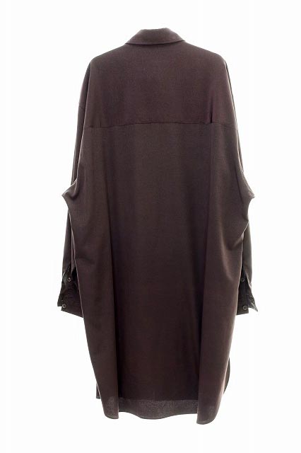 ヨウジヤマモトプールオム YOHJI YAMAMOTO POUR HOMME ×内田すずめ 20SS サヨウナラバ プリント ロングシャツ HN-B30-511/size3 美品