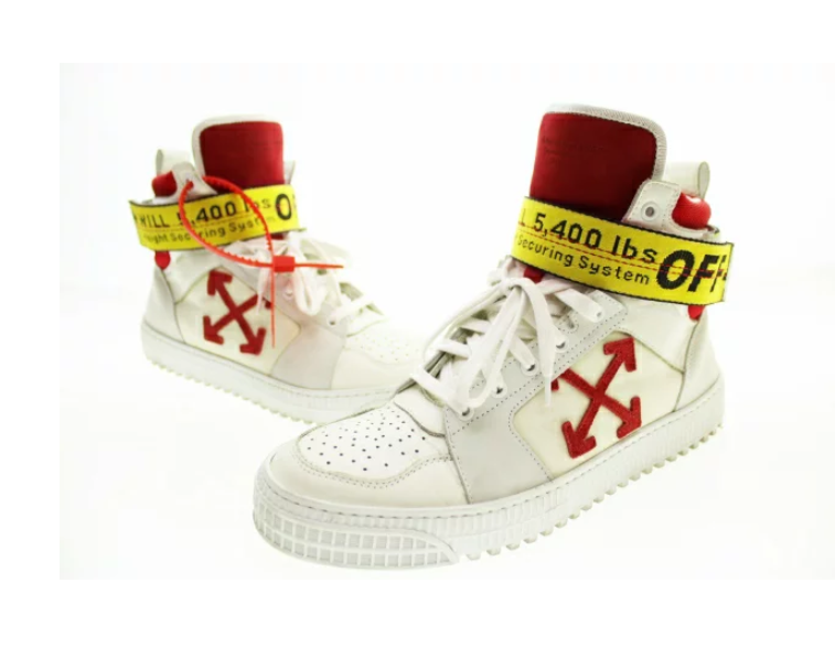 オフホワイト OFF WHITE INDUSTRIAL BELT HI TOP OMIA102R19800001-0120 42