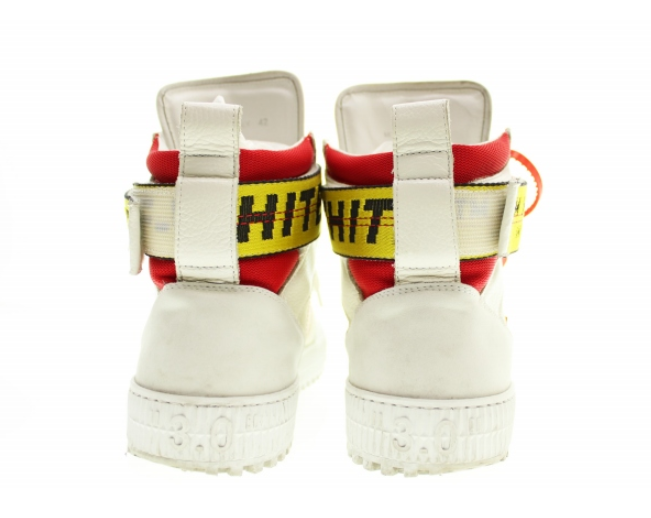 オフホワイト OFF WHITE INDUSTRIAL BELT HI TOP OMIA102R19800001-0120 42