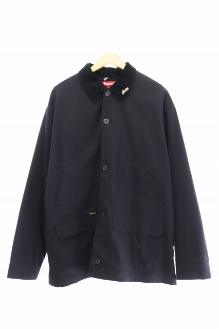 シュプリーム SUPREME 21SS Barn Coat バーン コート カバーオール ジャケット 長袖 XL 黒 ブラック