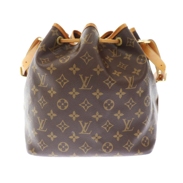 ルイヴィトン LOUIS VUITTON モノグラム プチ ノエ 巾着 ショルダー バッグ M42226