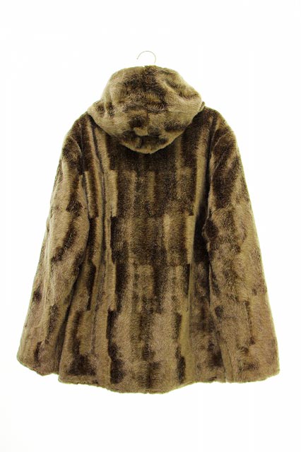 シュプリーム SUPREME 15AW  Faux Fur Hooded Zip Jacket フェイクファージャケット