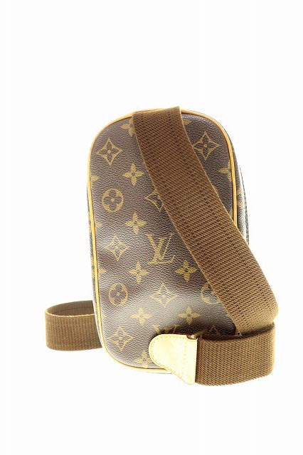 ルイヴィトン LOUIS VUITTON モノグラム ポシェット・ガンジュ ボディバッグ ショルダーバッグM5187