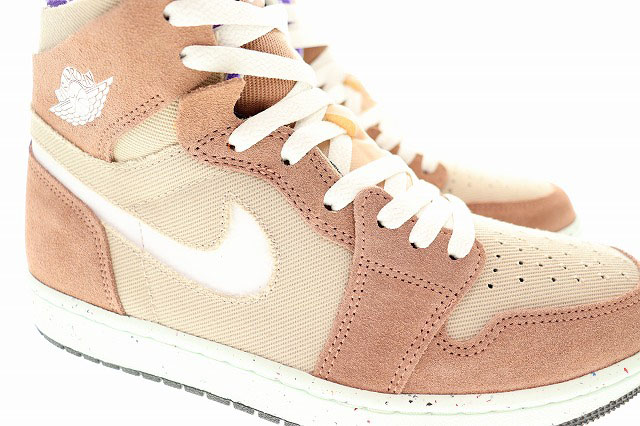 未使用品 ナイキ NIKE AIR JORDAN 1 ZOOM CMFT FOSSIL STONE 2022 26cm COMFORT CT0978-201 エアジョーダン ズーム コンフォート フォッシル ストーン