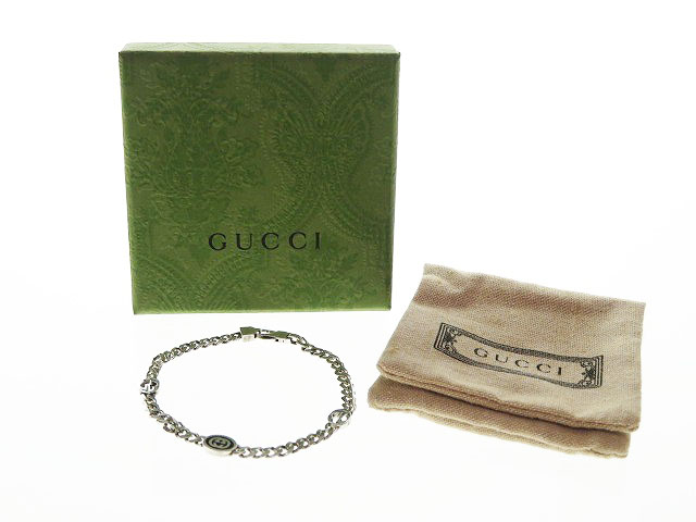 グッチ GUCCI インターロッキングG ブレスレット678660 J8410 8191