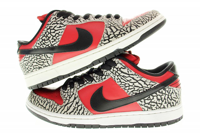 ナイキ エスビー NIKE SB DUNK LOW PREMIUM SUPREME 2012 27cm 313170-600 シュプリーム コラボ ダンク ロー プレミアム ファイヤー レッド