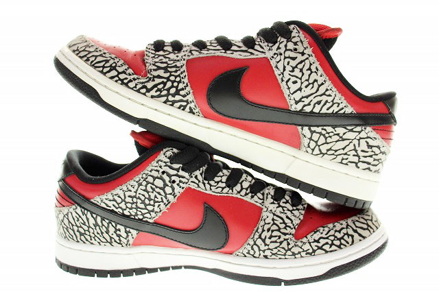 ナイキ エスビー NIKE SB DUNK LOW PREMIUM SUPREME 2012 27cm 313170-600 シュプリーム コラボ ダンク ロー プレミアム ファイヤー レッド