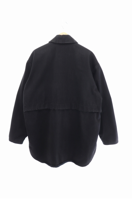 アンユーズド UNUSED 18AW 14oz DENIM JACKET デニム ジャケット ブルゾン US1507 2 黒 ブラック