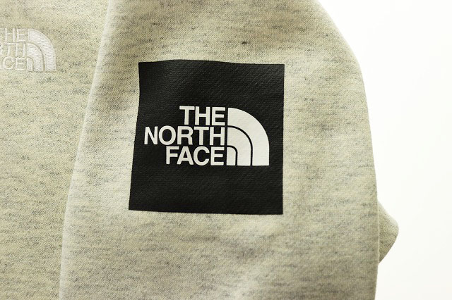 ザノースフェイス THE NORTH FACE SQUARE LOGO FULLZIP スクウェア ロゴ フルジップ パーカー オートミール XL NT61836