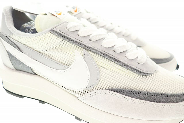 未使用品 ナイキ NIKE LDWAFFLE SACAI SUMMIT WHITE 2019 29cm BV0073-100 サカイ コラボ LDワッフル サミット ホワイト