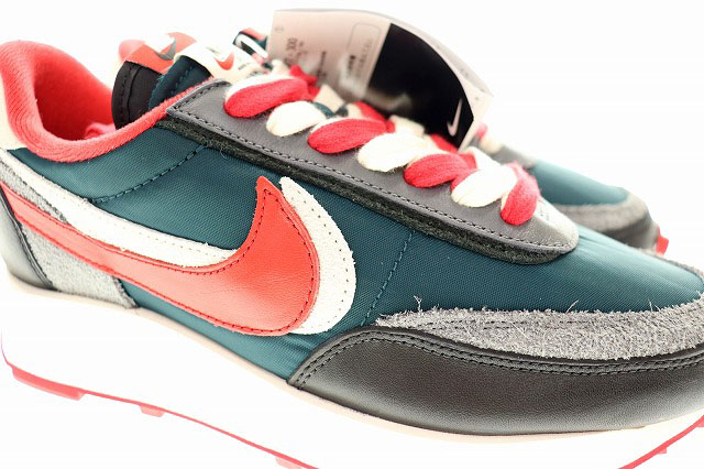 未使用品 ナイキ NIKE LDWAFFLE SACAI UNDERCOVER 2021 27cm DJ4877-300 サカイ アンダーカバー コラボ LDワッフル ミッドナイト スプルース