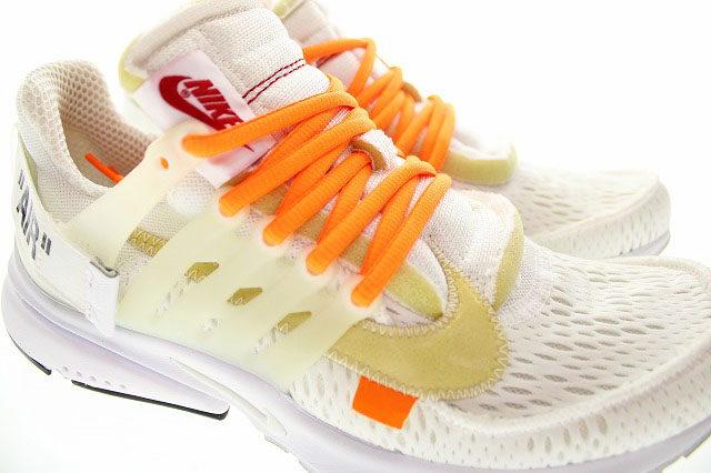 ナイキ NIKE THE 10 AIR PRESTO OFF-WHITE 2018 WHITE 27cm AA3830-100 オフホワイト コラボ エア プレスト ホワイト 白