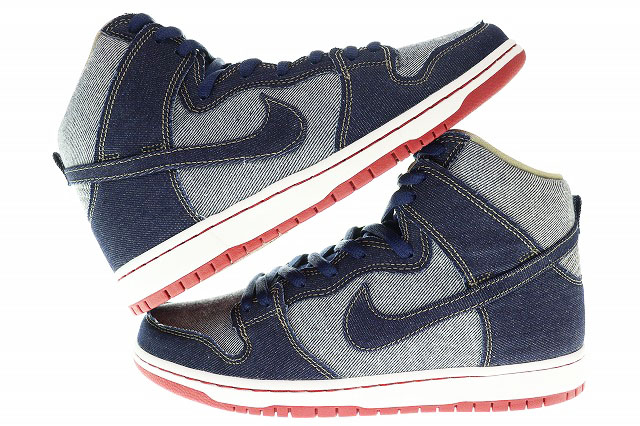 ナイキ エスビー NIKE SB DUNK HIGH TRD QS REESE DENIM 2017 881758-441 28cm ダンク ハイ リース デニム