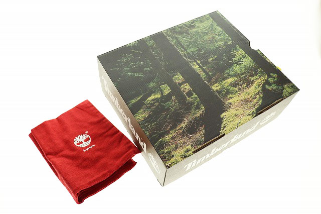 シュプリーム SUPREME 15AW Timberland COMME des GARCONS SHIRT ティンバーランド コムデギャルソン 6インチ ブーツ 9.5 ウィート