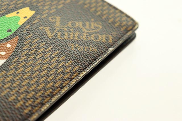 ルイヴィトン LOUIS VUITTON N60393 ダミエ  ジャイアント ポルトフォイユ ブラザ  LV MADE ダック  財布
