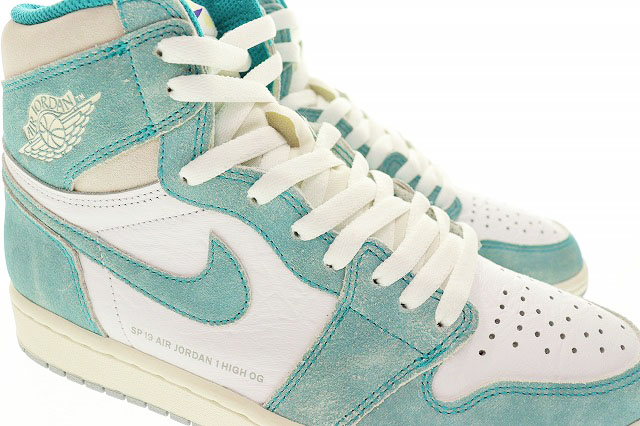 未使用品 ナイキ NIKE AIR JORDAN 1 RETRO HIGH OG TURBO GREEN 2019 27cm 555088-311 エアジョーダン レトロ ハイ ターボ グリーン