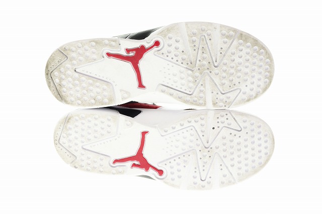 ナイキ NIKE JORDAN 6 RETRO PS CARMINE ジョーダン レトロ カーマイン 384666-106 20 ホワイト レッド