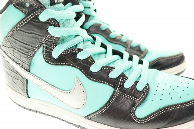 ナイキ エスビー NIKE SB DUNK HIGH PRM SB DIAMOND SUPPLY CO TIFFANY 2014 28cm 653599-400 ダンク ハイ プレミアム ダイアモンド サプライ ティファニー