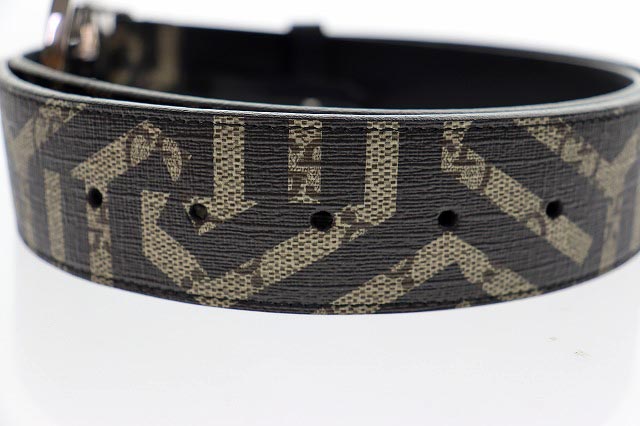 グッチ GUCCI GGスプリーム   カレイド インターロッキングG ベルト 90.36