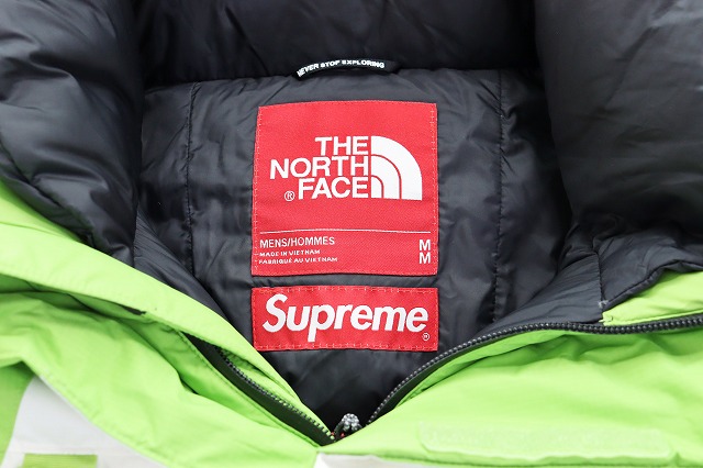 ザノースフェイス THE NORTH FACE ×Supreme シュプリーム 20AW S LOGO HIMALAYAN PARKA ロゴ ヒマラヤン ダウン ジャケット パーカー ND920031 M 緑 グリーン