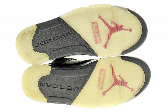 ナイキ NIKE AIR JORDAN 5 RETRO SUPREME BLACK 2015 28cm 824371-001 15AW シュプリーム コラボ エアジョーダン レトロ ブラック