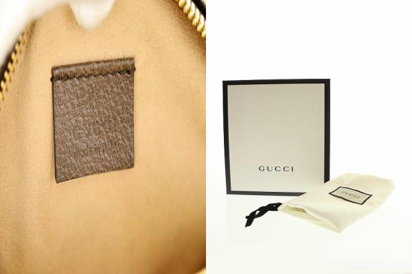 グッチ GUCCI 550618 18AW オフィディア GGスプリーム ミニ ラウンド ショルダーバッグ