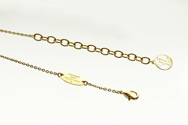 ルイヴィトン LOUIS VUITTON M63141 LV ネックレス ナノグラム アクセサリー ペンダント