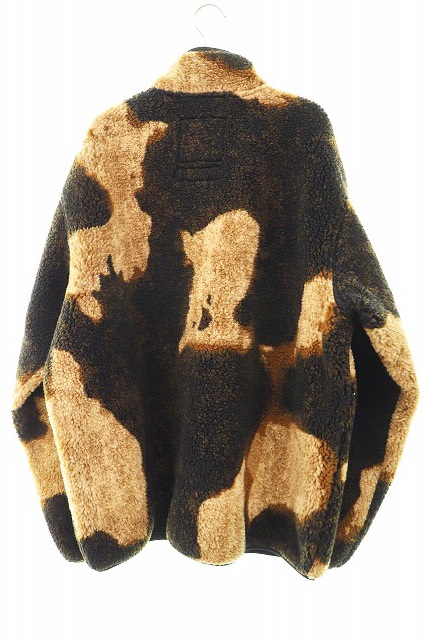 シュプリーム SUPREME 21AW  THE NORTH FACE ノースフェイス Bleached Denim Print Fleece Jacket フリース ジャケット XL