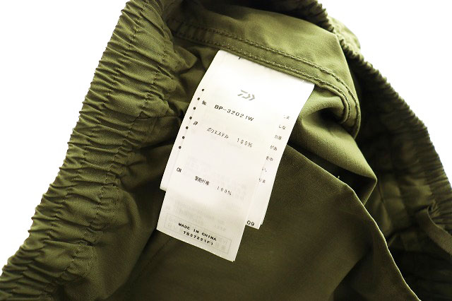 ダイワ ピアサーティナイン DAIWA PIER39 21AW TECH WIDE 6P PANTS テック ワイド パンツ BP-32021W OLIVE オリーブ XL